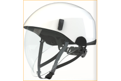 Hard Hat with arc class 1 integral visor. Meets IEC 62819